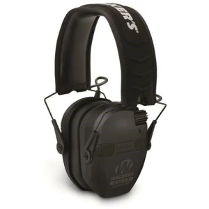 Walker's Razor Electronic Comm Muff Ear Muffs 23dB Black with Bluetooth
