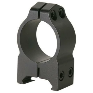 Warne 2-Piece Maxima Fixed Scope Ringmounts with Grooved Receiver - 1" High Matte CZ 527 16mm Dovetail