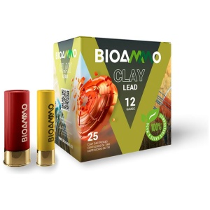 BIOAMMO Lead Target Shotshells 12 ga 2-3/4" 7/8 oz 1350 fps #7.5 25/ct