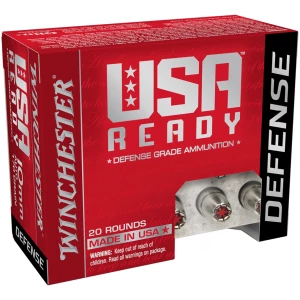 Winchester USA Ready Hex Vent Handgun Ammunition 10mm Auto 170gr HP 1250 fps 20/ct