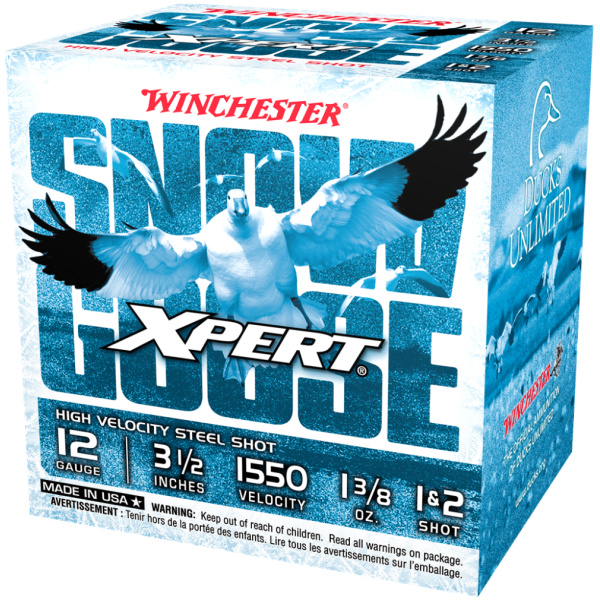 Winchester Xpert Snow Goose Shotshell 12 ga 3" 1-1/4 oz 1550 fps #1 #2 25/ct