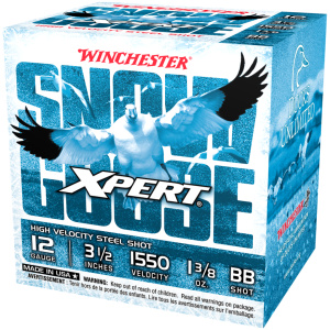 Winchester Xpert Snow Goose Shotshells 12 ga 3.5" 1-3/8 oz 1550 fps #BB 25/ct