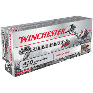 Winchester Deer Season XP Rifle Ammunition .450 Bushmaster 250 gr. PT 2200 fps 20/ct