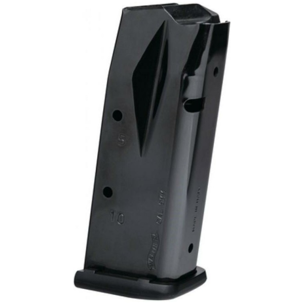 Walther P99 Compact Magazine 9mm Black Stainless 10/rd
