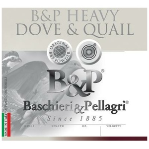B&P Dove & Quail Shotshells- 20 ga 2-3/4 In 1 oz #8 1175 fps 25/ct