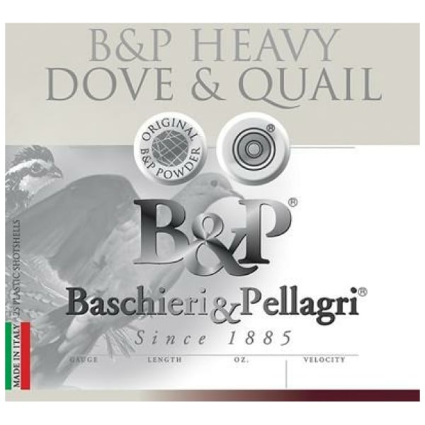 B&P Dove & Quail Shotshells- 28 ga 2-3/4 In 15/16 oz #6 1300 fps 25/ct(Box Printed as 7/8-Shells are 15/16)