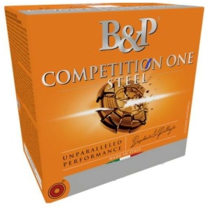 B&P Competition One Steel Shot Shotshells 12ga 2-3/4" 1oz 1375 fps #7.5 25/ct