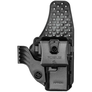 Fobus Handgun Holster OWB Paddle IWB Clip Wing & Sweatguard Appendix for Glock 26 & 27 Gen 1-4 Black Ambi