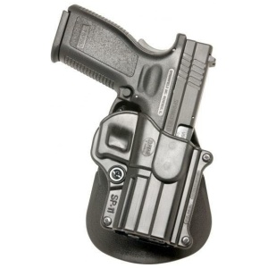 Fobus Standard Paddle Holster for Springfield XD Black Left Hand