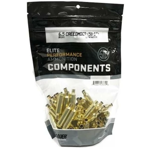 Sig Sauer Unprimed Brass Rifle Cartridge Cases 6mm Creedmoor 50/ct