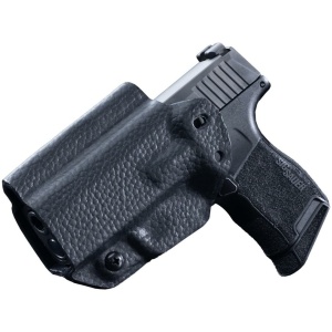 Mission First Tactical Leather Hybrid IWB/OWB Holster for Sig Sauer P365 Black Ambi