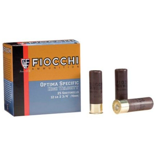 Fiocchi 12ga 3" 1-3/4oz. #6-Shot High Velocity 25/box