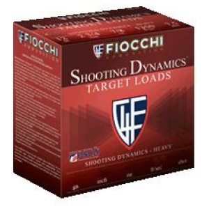Fiocchi Shooting Dynamics Shotshells 12 ga 2-3/4" 1-1/8oz 1280 fps #8 25/ct