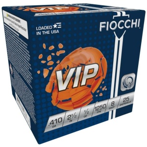 Fiocchi Premium Target Loads .410 ga 2 1/2" 1/2 oz #8 1250 fps 25/ct