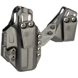 Blackhawk Stache IWB Premium Holster Kit Black Ambi for Colt Gov't 1911 5" Staccato P4.4"
