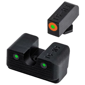 Truglo Tritium Pro Night Sight Set (High) Glock 20 21 25 28 29 30 31 32 37 40 and 41(Excluding M.O.S. models) - Orange