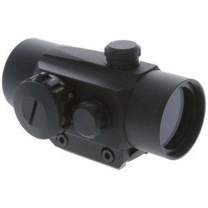 Truglo Traditional Red Dot Sight - 1x30mm 5 MOA Dot Size -  Black