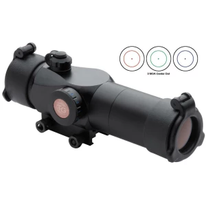 Truglo Triton 30mm Tri-Color Tactical Red Dot Sight - 1x30mm 3 MOA Center Dot - Black