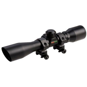 Truglo Compact Rifle Scope 4x32mm 1" SPF Duplex Black