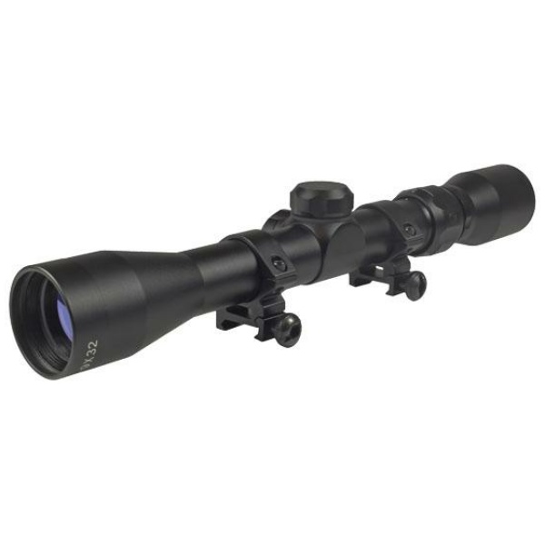 Truglo Buckline Rifle Scope - 3-9x32mm BDC Reticle Black Matte