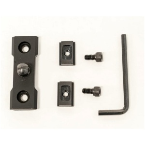 Grovtec Anschutz T-Nut Rail Adaptor Set Black