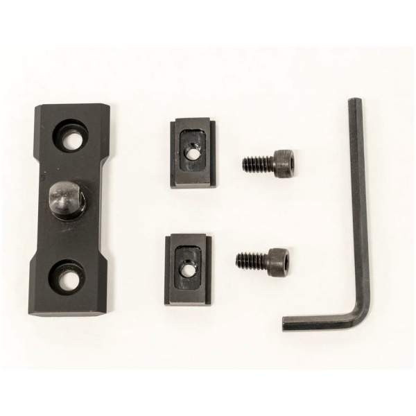 Grovtec Anschutz T-Nut Rail Adaptor Set Black