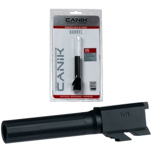 Canik Steel Drop in Barrel for Select 9mm Canik Pistols Sub Compact Fluted Black