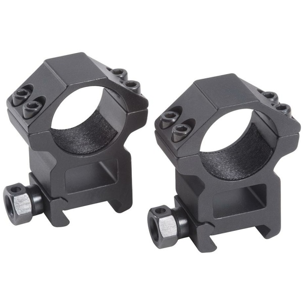 Traditions 2-Piece Weaver=Style Tactical Rings  1" Medium - Matte Black