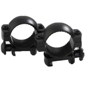 Traditions Aluminum Scope Rings fits Weaver Style Bases 1" Med - Matte Black