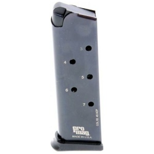 ProMag Steel Handgun Magazine 1911 Government .45 ACP Blued 7/r
