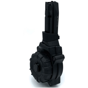 Promag Shadow Systems CR920 Handgun Magazine Drum Black 9mm Luger 30/rd