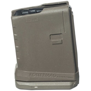 Promag AR-15 Polymer Magazine For AR-15 5.56mm Roller Follower - 5/rd Flat Dark Earth