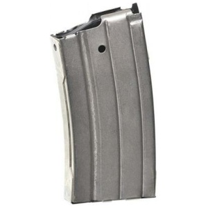 ProMag Rifle Magazine For Ruger Mini-14 .223 Rem 20/rd Nickel Plated Steel