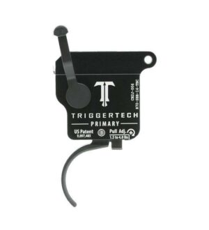 TriggerTech Rem 700 Primary Curved Trigger Single Stage Black/Black