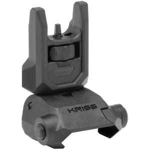 KRISS USA FRONT FLIP-UP SIGHT BLK POLY