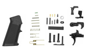 Gun grip and parts assembly set.