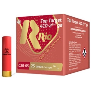 Rio TT410 .410ga 2.5 inch Shotgun Shells - #9 | 1/2 oz. | 1200 fps | 25rd Box