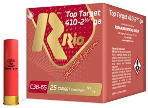 Rio TT410 .410ga 2.5 inch Shotgun Shells - #9 | 1/2 oz. | 1200 fps | 25rd Box