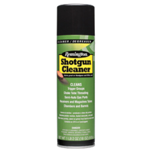Remington shotgun cleaner spray can