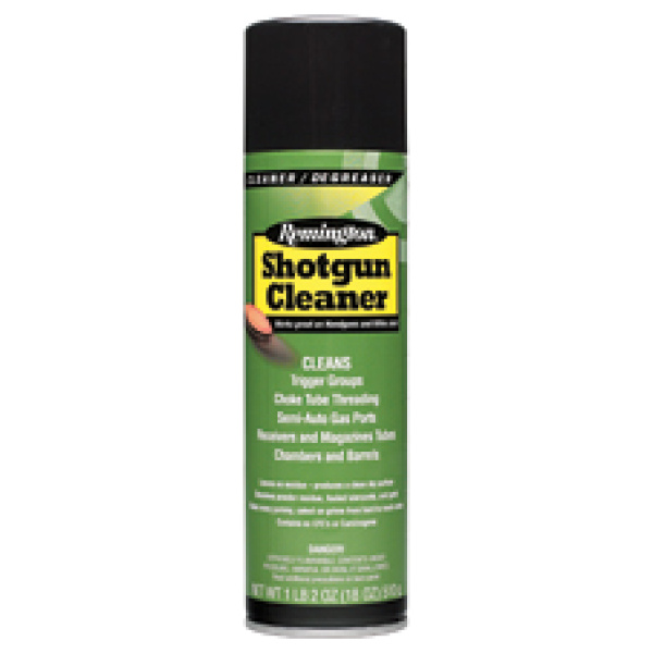 Remington shotgun cleaner spray can