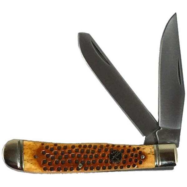 ABKT ROPER PIT VIPER TRAPPER - CARBON 3.25" BLD JIGGED BONE