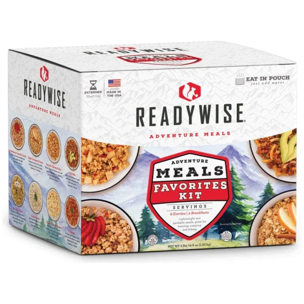 ReadyWise Adventure Meals Favorites Kit