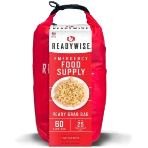 ReadyWise 60 Serving Emergency Food Supply Ready Grab Bag