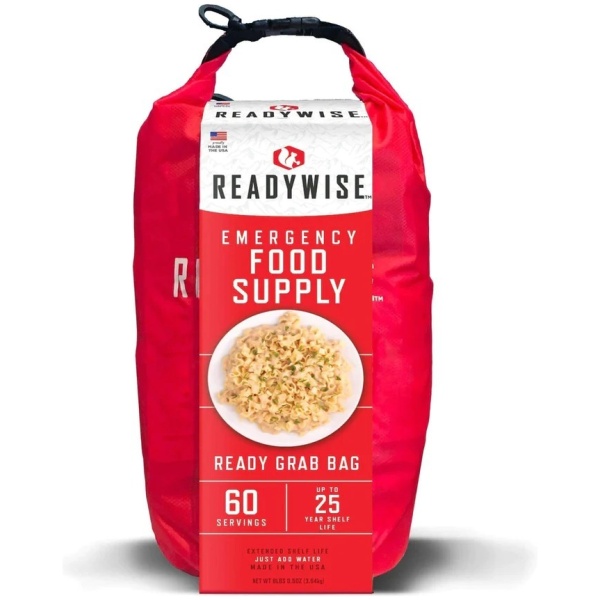 ReadyWise 60 Serving Emergency Food Supply Ready Grab Bag