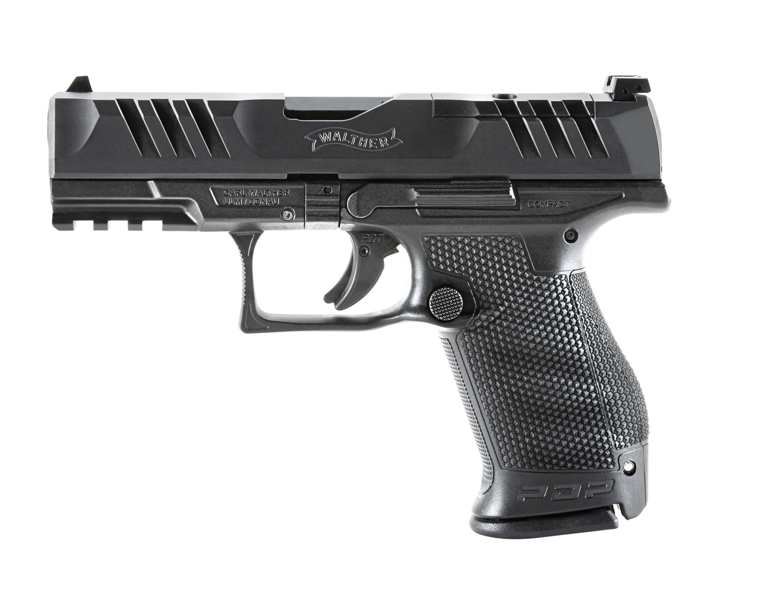 WALTHER ARMS PDP 9MM COMPACT 4" BLK OR 15+1