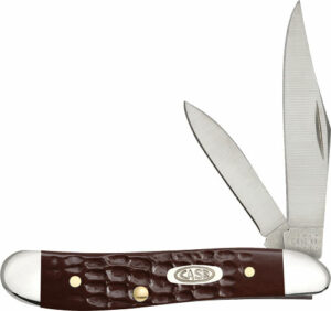 CASE KNIVES JIGGED BONE - SYNTHETIC PEANUT