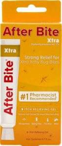 After Bite Xtra itch relief gel packaging