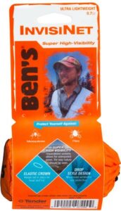 Ben's InvisiNet packaging for mosquito protection