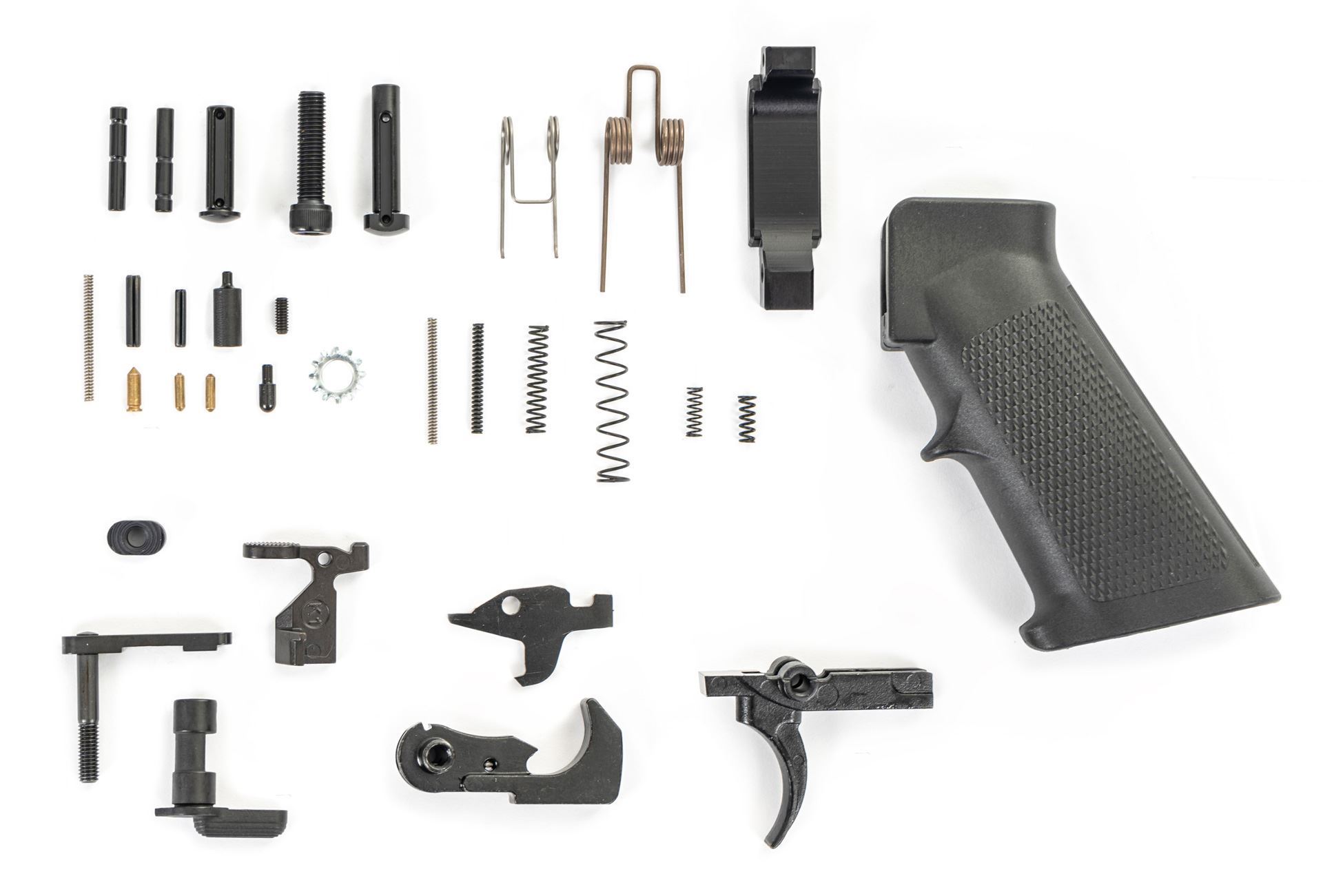 KAK Industry AR15 Lower Parts Kit - Clear Bag