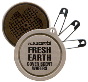 Fresh Earth cover scent wafers with safety pins